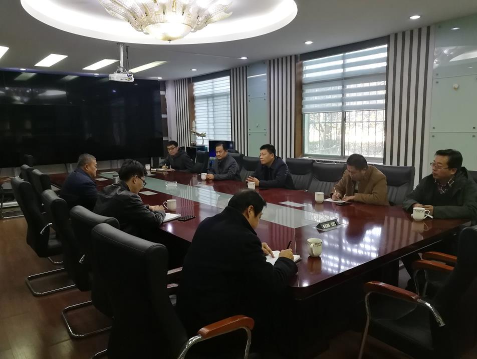 济南市长清区副区长丁勇来山东安博网页版集团调研