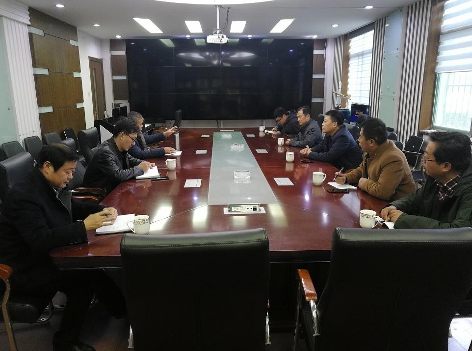 济南市长清区副区长丁勇来山东安博网页版集团调研