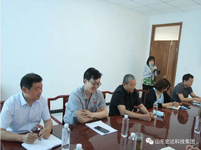 长清区总工会领导到安博网页版集团调研